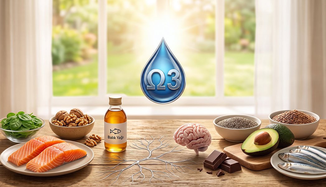 Omega 3 içeren besinler