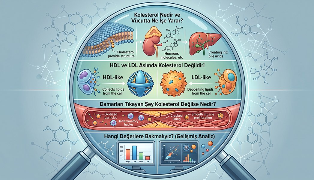 Kolesterol Gerçekten Düşman mı? HDL/LDL Doğru Anlaşılıyor mu?